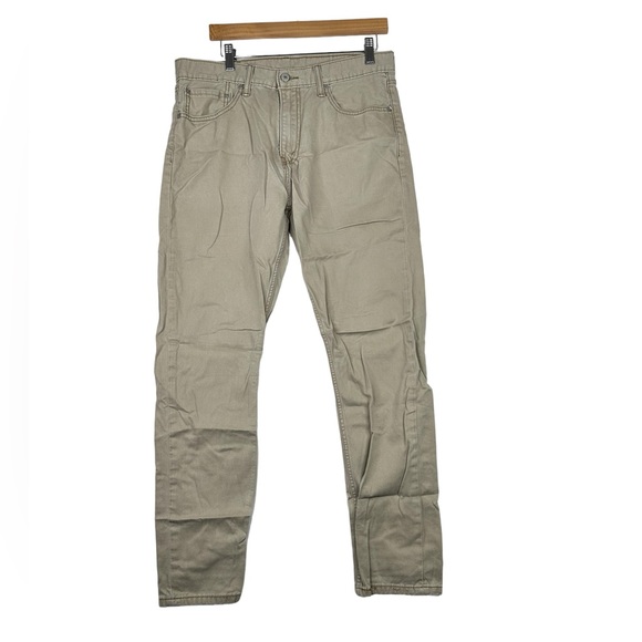 Vintage Levi's 508 Beige Denim Jeans Pants Size 33 X‎ 32 - Picture 1 of 4